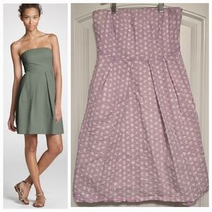 J.CREW Embossed Lorelei Dress